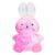 Sezua Squishy Fidget Stress Ball – Easter Basket Stuffers, Taba Squishies Squeeze Sensory Rabbit Toys, Rabbit Squishy Sugar Stress Ball Toys for Adult Kid, Glitter Rabbits Gift for Birthday Christmas