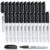 SFAIH Black Dry Erase Markers Fine Tip – 24 Pack Whiteboard Markers For High-Volume Offices, Schools, Conference Rooms | Bulk Pack of Low-Odor