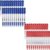 SFAIH Fine Tip 24 Pack Blue + Red Dry Erase Markers – Bulk, Ideal for Brainstorming & Visual Planning, Teams, Teacher & Creative Sessions, Non-Toxic Easy Clean