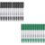 SFAIH Fine Tip Dry Erase Markers – 24 Pack Black + Green Whiteboard Erasable Markers Bulk for Kids Adults, Ideal for Classroom School Office Home Use on White Board, Non-Toxic Easy Clean