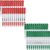 SFAIH Fine Tip Dry Erase Markers – 24 Pack Red + Green Whiteboard Erasable Markers Bulk, For Highlighting, Corrections – High-Visibility Pens for Teachers,Non-Toxic Easy Clean