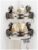 SFSSSYL 2-Pack Suction Cup Corner Shower Caddy with Towel Bar