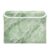 Sgaesgte Light Green Marble Storage Bin with Lid Collapsible Box 1 Pcs