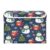 Sgaesgte Snowman Hot Cocoa Storage Bin with Lid Collapsible Box 1 Pcs