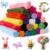 Sghgcvjjf 5000 PCS 25colors Pipe Cleaners 12 Inch Chenille Stems Bulk