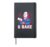 Shake & Bake Drinking American Presidents Happy 4th of July Hardcover Journal, Black