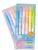 SHAKTISM Erasable Highlighters, Double Head Smooth Writing Highlighters, Chisel Tip Assorted Colours – Set of 6Pcs