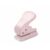 shamjina Paper Punch Single Hole Punch Handheld Hole Compact Design with Comfortable Handle Suitable for Classrooms Office Work Journaling Crafting, Pink