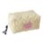 Shaped Aesthetic Makeup Bag, 1Pc Love Candy Color Plaid Cosmetic Organizer Pouch for Skincare Travel Accessories, Stain Cloth