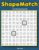 ShapeMatch – Find the Matching Pair: A Minimalist Visual Puzzle Book for Sharp Minds