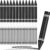 Shappy 24 Pcs Black,White Washable Jumbo Crayons Bulk for School Supplies