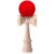 Shappy Wooden Kendama with Extra String Mini Kendama Pocket Size for Beginners & Pros Funny Event Party Favor Gift Present Supplies (Red)