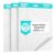 SHARBDA Lined Sticky Easel Pad, 20 * 23 inch,Self-Stick Flip Chart Paper, Super Adhesive & Bleed-Resistant,Micro-Perforated Tear,Classroom Teacher Office Presentation Pads,3 Pads/Pack,90Sheets