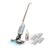 Shark VACMOP Reveal Cordless Hard Floor Cleaner, Vacuum & Spray Mop, Powerful Suction, Lightweight, Illumination Light, 4 Disposable Pads, 12oz Pet Multi-Surface Cleaning Solution, Ivory, VM401IV