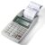 Sharp EL-1611V Handheld Portable Cordless 12 Digit Large LCD Display Two-Color Printing Calculator with Tax Functions