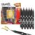 Sharpie Creative Markers, Metallic, Water-Based Acrylic, Brush Tip, Assorted, 10 Count