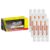 Sharpie Mean Streak Permanent Marking Stick, Bullet Tip, White, Box of 12