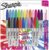 Sharpie Permanent Markers, Color Burst Limited Edition, Fine Point, Assorted, 24 Count