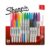 Sharpie Permanent Markers, Fine Point, Assorted Colors, 24/Pack