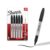 Sharpie Permanent Markers, Fine Tip, Black, 5 Count – Quick Drying, Fade Resistant