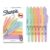 Sharpie Pocket Highlighters, Mild Pastel Colors, Assorted, Chisel Tip, 12 Count – School, Home, and Office Use, Teacher Supplies