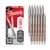 Sharpie S-Gel, Gel Ink Pens, Medium Point (0.7mm), Sleek Metal Barrel, Black Ink, 12 Count – Drawing, Journaling, Writing, School, Teacher Supplies