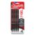 Sharpie S-Gel Gel Pens, Black Barrel, Medium Point (0.7mm), Assorted Ink Colors, 4 Count – Writing, Note-Taking, Journaling, School Supplies