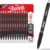 Sharpie S-Gel Gel Pens, Black Barrel, Medium Point (0.7mm), Assorted Ink Colors, 12 Count – Writing, Note-Taking, Journaling, School Supplies