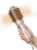 SHEGLAM Hair Mini Blow Dryer Brush, Travel Dual Voltage 120V-240V Hot Air Brush Styler, 35000 RPM Hair Dryer Brush with 2 Heat Settings for Smooth Anti-Frizz Blowouts, Adds Shine, Volume & Fullness