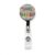 She Her Rainbow Pride Retractable Badge Holder