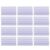 Shelf Label Holder Clip PVC Foam 20pcs for Supermarkets and Offices