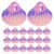 Shell Shape Loose Sequins for DIY Crafts, Glitter Plastic Embellishments