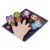 shenruifa 5 PCS Holidays Themed Finger Puppets Colorful Cute Soft Portable Characters for Halloween Christmas