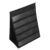 SHERCHPRY Double-Sided Desktop Pocket Chart Stand for Classroom and Home School, Black PVC and Paper Material, Easy Assembly and Storage, Modern Minimalist Design for Managing Weekly