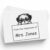 Shih Tzu Classroom Book Stamp, Duo Hand Mount, 1-5/8 Square