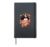 Shih Tzu Fall Dog Autumn Hardcover Journal, Black