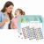 Shimmering Star Reward Sticker with My Chore Chart Sheet, Suitable for Behavior Management and Daily Chore Tracking Positive Reinforcement Transfers