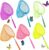 Shindel 6 Pack Bug Catcher for Kids, Kids Telescopic Butterfly Fishirng Nets, Extendable 32 Inch, for Outdoor Exploration, Science Projects, Bug Hunting, Fish Insect Ladybird