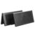 SHINEOFI 2pcs Double-Sided Triangular Plastic Name Plate Holder for Desk, 8×4″ Tent Card Stand with Easy Visibility, Compact and Portable Design for Conference, Classroom, and Multiday