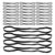 SHINEOFI 30pcs Heavy Duty Large Rubber Bands 11.4 Inch Size Extra Thick Wide Flat Profile Rubber Elastic Bands for Trash Can and Office Files Storage at Home