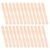 SHINEOFI 70pcs Wavy Wooden Fan Handles for Crafts, 8 Inch Wooden Stems Suitable for Wedding Program Fans and Art Projects, Natural Wood Material with Khaki Color, for Festive Celebrations