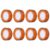 SHINEOFI 8pcs Wet Finger Sponge Counting Tool for Cash Money Handling, Reusable Plastic Sponge in Cup Shape, Improves Work Efficiency, for Bank Tellers and Mail Room Clerks Random Color