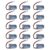 SHLLUHGT *15-Pack SB-AA02 Battery 3.6V 1200mAh 1/2 AA Battery for SB-AA02 Instead of LS14250 PLC Battery