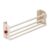 Shoe Rack Wall Mounted 2 Layers Magnetic No Drill Space-Saving Sp Organizer