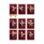 Shojo Kaga Revue Starlight 01 Uniform Version (Graph Art Illustration) Canvas Board Mini Complete Set of 9 Pieces Box
