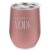 shop4ever Probably Vodka 12 oz Stemless Wine Tumbler with Lid – Engraved Insulated Stainless Steel Cup, Funny Bachelorette Gift for Women (Rose Gold)