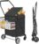 Shopping Cart Grocery Cart on Wheels – Waterproof Bag Included, 10-min Assembly Utility Wagon, Lightweight Shopping Cart with 360° Swivel Wheels for Grocery, Apartments, Laundry, Max Load 100 lbs
