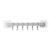 Shower Caddy Adhesive Wall Mount, 13.6 Inch Wide No-Drill Bathroom Storage Rack for Tile and Glass, Durable PP Plastic Organizer (1 Pack)