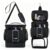 Shower Caddy, Black, Portable for College Dorm Spacious Quick Dry, Hook/Handle/PVC Phone Pocket Hanging Bathroom Caddy, For Dorm Room/Camping/Gym,shower bag