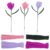 SHOWERORO 1 Box Purple Chenille Stems for Flower Making Craft Kit, Portable